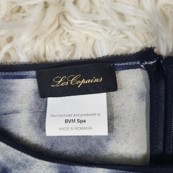 Les Copains Silk Midi Dress Size 52 Romania - Picture 6 of 15